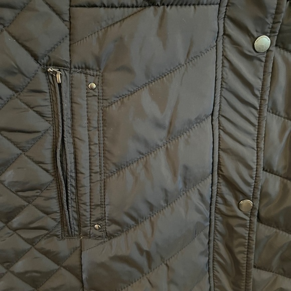 Weatherproof Women's vest Button up Black with Pockets Size L New with Tags - Picture 2 of 11